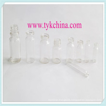 Tubo de vidrio médico para viales de ampolla y tubo de ensayo